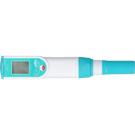 Testeur de pH 2 en 1 en forme de stylo ABS pour usage domestique avec mode d'étalonnage automatique en 2 points (1/5)