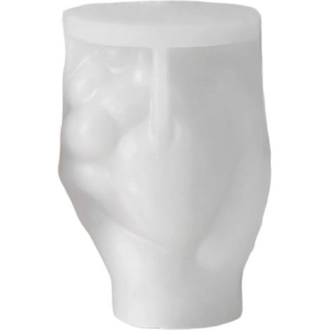 Moule à bougie réutilisable en Silicone de qualité-J5453 (1/2)