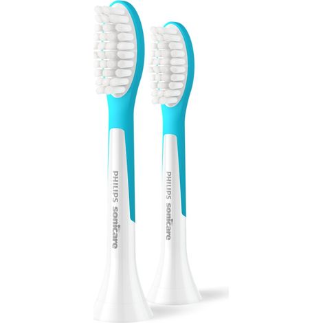 Philips Sonicare For Kids HX6042/90 Schallzahnbürstenköpfe, Weiß/Blau