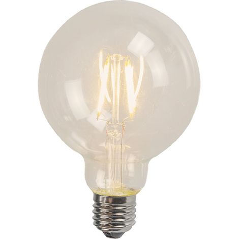LUEDD Bombilla LED filamento E27 G95 4W 320lm 2700K (1/2)
