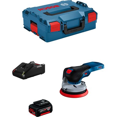 Exzenterschleifer BOSCH GEX 18V-125 (1 x 5,0 Ah + GAL18V-40 + L-Boxx 136) (1/5)