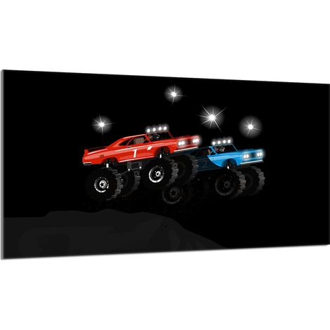 Glasschutzplatte für den Herd 90x52 Auto (1/5)