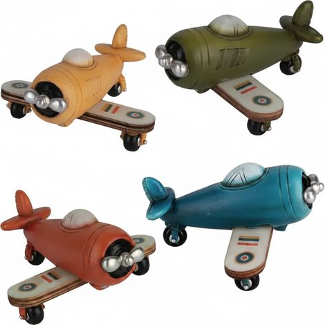 ETM Speed Aereo Resina 12,5 cm 4 Colori Assortiti
