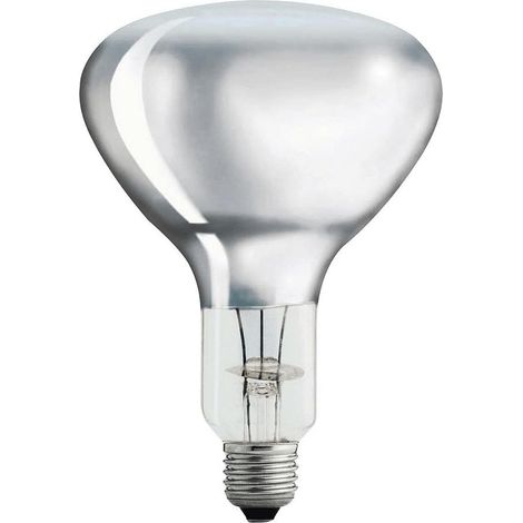 1 ampoule chauffante infrarouge 250w, verre dur, culot e27, pour ferme, salle de bain, cuisine (1/2)