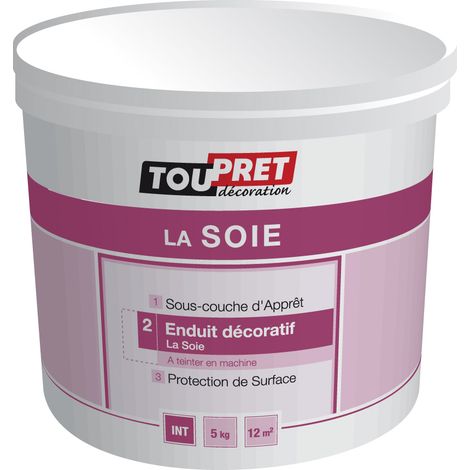 La Soie 5kg Enduit De Lissage Extra Fin - Toupret