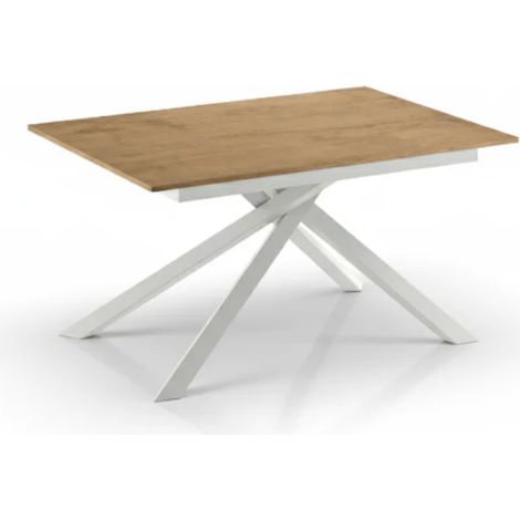 Pluto, Tavolo allungabile con top in melaminico Rovere (90cm X 140-190cm H. 76cm) Duzzle (1/5)