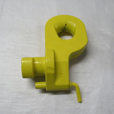 Shipping Container Lifting Hooks Left Hand - 12.5T SWL (G80 Left Right Top Lugs Heavy-Duty Cargo Storage)