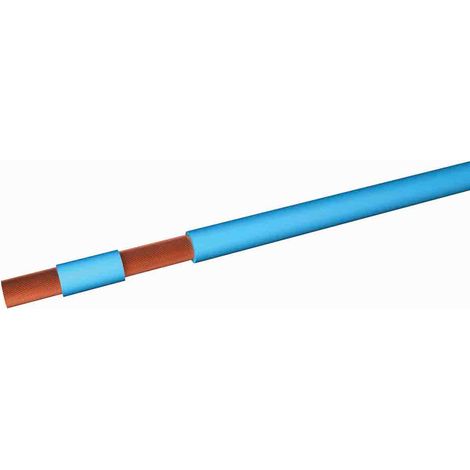 Fil de câblage électrique RS PRO, 6 mm² 10 AWG, 450/750 V, PVC Bleu, 100m ( Prix pour Bobine de 100 Mètres )