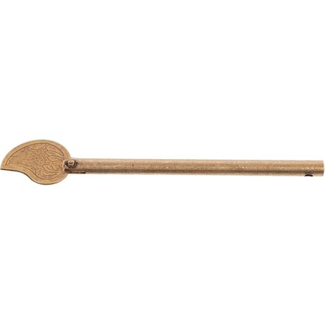 Loquet Décoratif en Laiton Or pour Porte Ancienne (1/5)