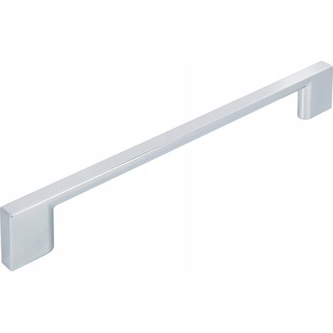 Verchromter Loft-Möbelgriff 160 mm klassisch elegant ZnAl UA10 Küche (1/5)