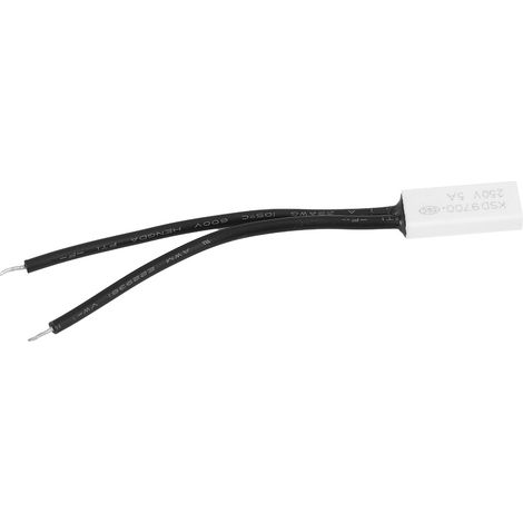 2 Stück KSD9700-Temperaturregler (normalerweise geschlossen) mit Thermoschutzschalter und Kunststoffsensor, 135 °C (1/5)