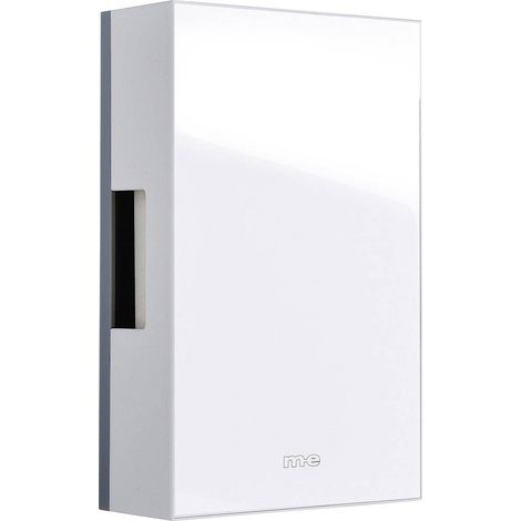 m-e modern-electronics 41028 Suoneria 8 V (max) 83 dBA Bianco