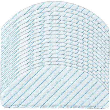 50 paños de limpieza/almohadillas para fregona compatibles con aspiradoras Ecovacs, Deebot, OZMO T8 y AIVI T8 Max (1/5)