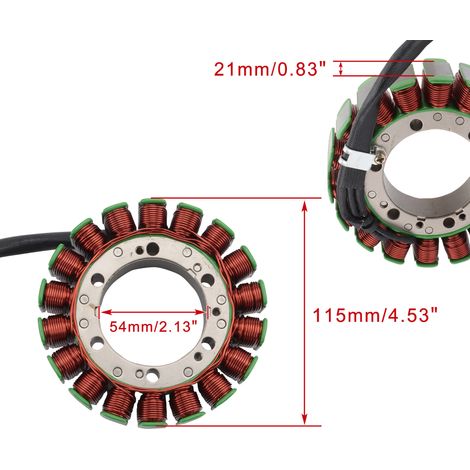 Papierpad-Kit für Zündspulenstator für F650GS (K72) 2006-2012 12318524422 (1/4)