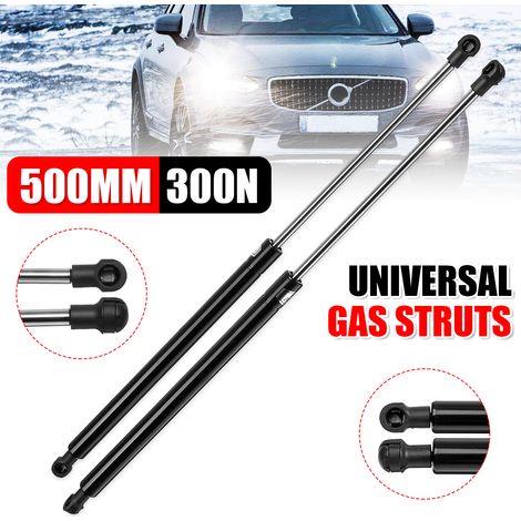Pair 50cm 300N Universal Stainless Steel Car Boat Caravans Gas Struts Spring Struts Lift Tool Box Top Lid Rod (1/3)