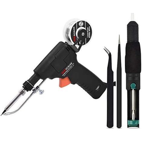 Soldering Gun,60W Internal Heating Soldering Iron Automatic Send Tin with Power Switch Welding Repair Tool (1/5)