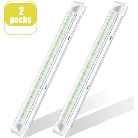 Réglette LED 108 LED 12V DC - Éclairage Lumineux 700LM pour Camping-Car avec Interrupteur ON/OFF - Universel pour Placard, Voiture, Cuisine (1/4)