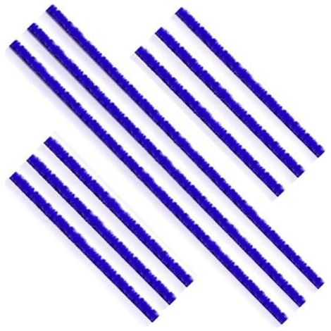 9PCS Bandes en Peluche pour Dyson V6 V7 V8 V10 V11, Soft Plush Stripe Bandes, Bandes de Rechange, pour Dyson Aspirateur Brosse Electrique Bande Autocollante, 3 Longues 6 Courtes Bande Peluche Douce (1/3)