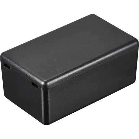 Mini Antipoussière Jonction Boîte 60x36x25mm ABS pour Électrique Projet Noir Paquet de 3 (1/5)
