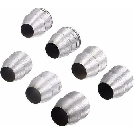 Rond Acier Poignée Coins Ensemble pour Hache/Griffe Marteau/Traîneau Marteau/Hache Poignée Coin 7 pièces (1/5)