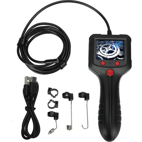 Endoscope Industriel 8mm avec Écran 2,4 Pouces - Caméra d'Inspection HD 1080P pour Contrôles Numériques (1/5)