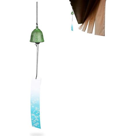 Carillon éolien en fonte, adapté à une utilisation intérieure et extérieure à la maison, jardin, terrasse, balcon, décoration de la maison (1/4)
