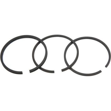 Jeu de segments de piston pour compresseur d'air pneumatique - 48mm (3 pièces) (1/4)
