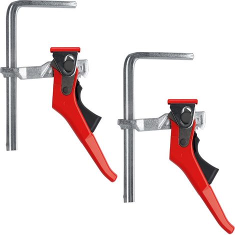 Bessey Guide Rail Plunge Saw All Steel Table Lever Clamps GTRH 160/60 BE104924 (1/2)