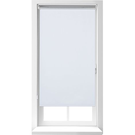 Weißes Thermorollo 220 cm lang