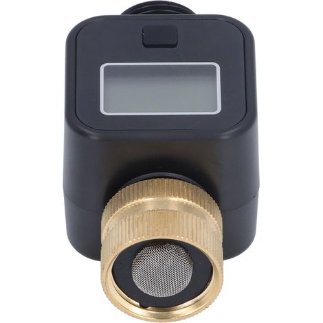 Débitmètre d'eau 3/4 pouce filetage numérique automatique pour arrosage de jardin (1/5)