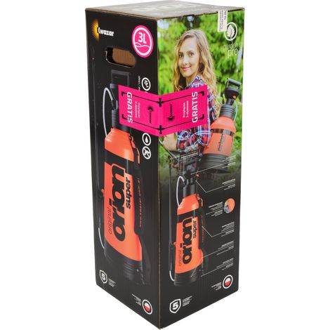 Kwazar.opryskiwacz orion super new  3l  + przyłącze 3 rzędowe