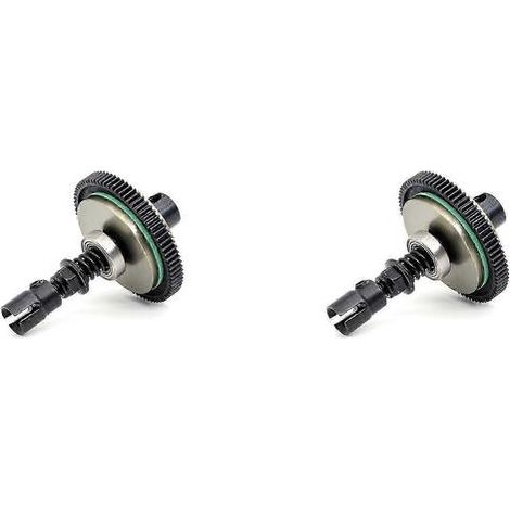 2 embrayages à friction CNC avec pignon principal 77T 7509 pour ZD Racing DBX-10 DBX10 1/10 RC Car Pièces de rechange et accessoires (1/4)