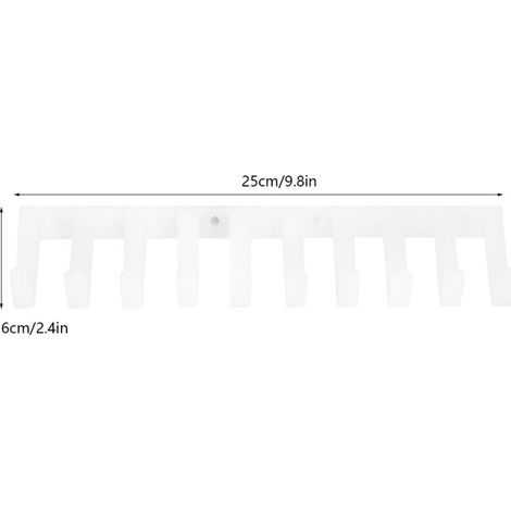 Geflügelzuchtgeräte5-teiliges Zubehörset für automatische Eiersammelmaschine, PP, 25 cm x 6 cm, für Hühner, Gänse und Enten (1/5)