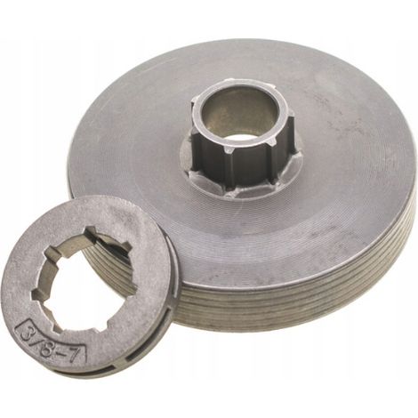 TAMBURO FRIZIONE 3/8" PIGNONE FLUTTUANTE PER SEGA A BENZINA CESTELLO PER SEGA
