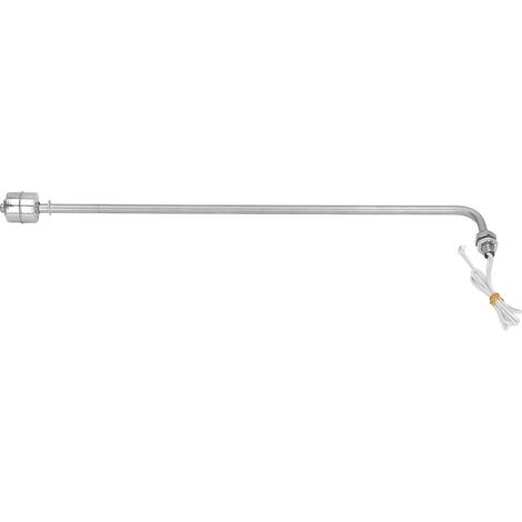 Schwimmerschalter aus Edelstahl 304 für Wasserstand, einstellbarer NC/NO-Pegelregler, Wechselstrom 0–220 V, 10 mm Hub (1/5)