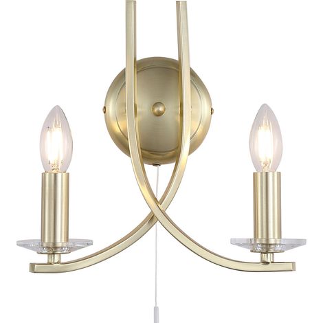 Applique murale Ascona 2 lumières - 4162-2SB (1/5)