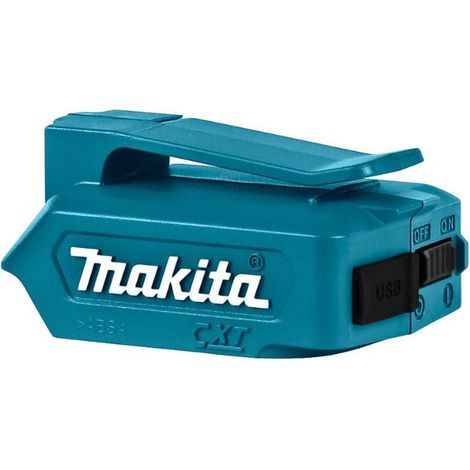Adaptateur d'alimentation USB MAKITA DEAADP06 Li-ion CXT 10.8V/12V Max