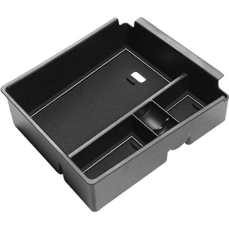 Accoudoir de Console centrale de voiture, support de boîte de rangement, organisateur intérieur, plateau à gants pour 2022 + blanc (1/5)