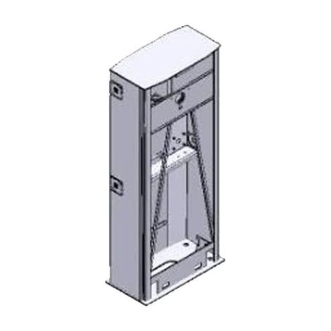 Armoire pour barrière inox - G6001 CAME 119RIG074
