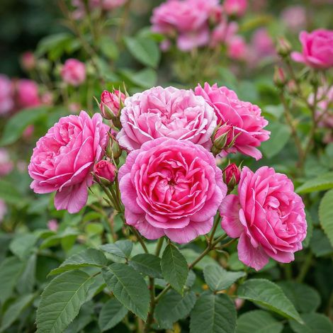 Rosa x Damascena - 2 cuttings (damask rose) essential oil