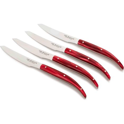 Ensemble 4 Couteaux de Table Acier Inoxydable 110 mm (1/3)