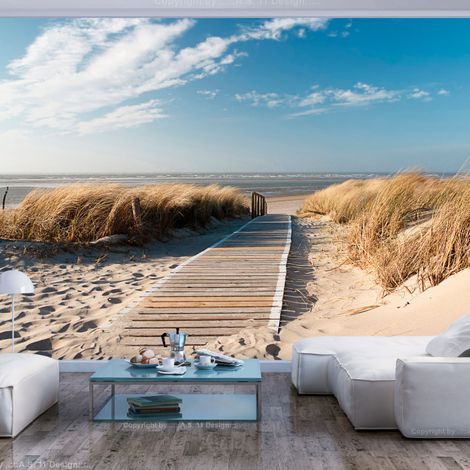 Papier Peint "Plage Mer du Nord Langeoog" 154 x 200 cm (1/2)