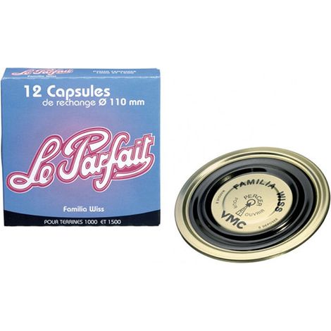 Confezione da 12 capsule FAMILIA WISS 110 Bottle LE PARFAIT