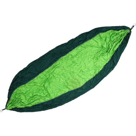 Filiyano-2 hamacs parachute portables pour le camping en plein air (motif fruits verts avec bordure verte) 270 x 140 cm (1/5)