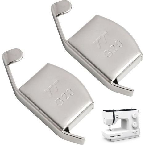 Guide de couture magnétique pour machine à coudre, lot de 2. Guide de couture magnétique, accessoire de couture universel, pièce détachée pour machine à coudre.