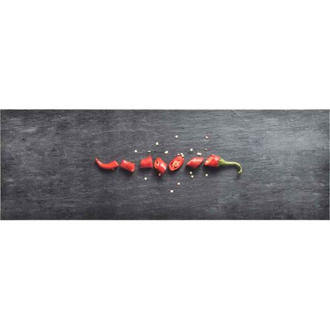 Tapis de cuisine lavable Poivre 60x180 cm