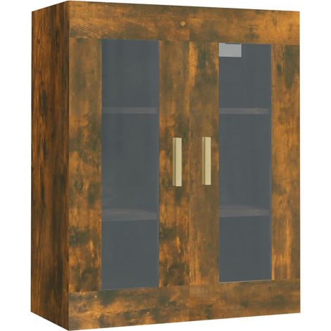 Maison Exclusive - Armadietto Pensile a Parete Rovere Fumo 69,5x34x90 cm