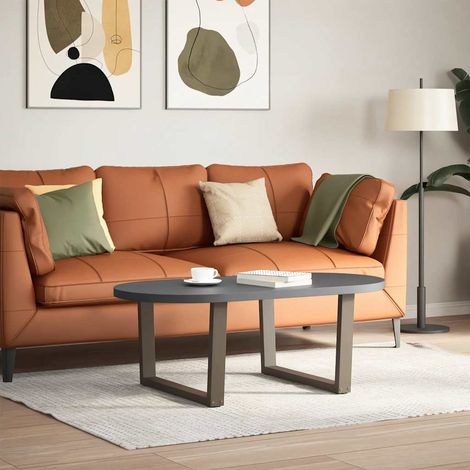 Maison Exclusive - Couchtischbeine V-Form 2 Stück Naturstahl 70x(