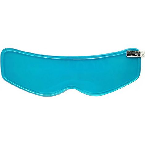 Film antibuée pour casque de moto, film transparent haute définition pour lentilles, compatible avec les casques jet et intégraux, universel pour motos et scooters Lot de 10 (1/5)