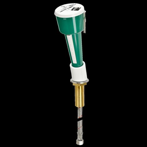 Douche oculaire KWC, plastique, montage sur table, vert (1/2)